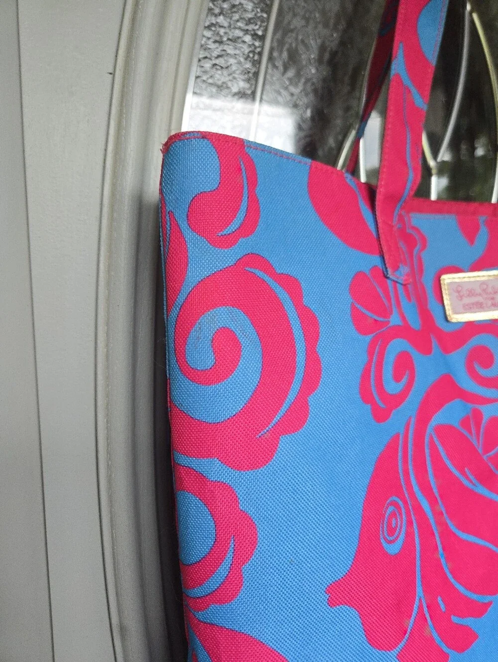 Lilly Pulitzer For Estee Lauder She's Too Fly Tote Bag